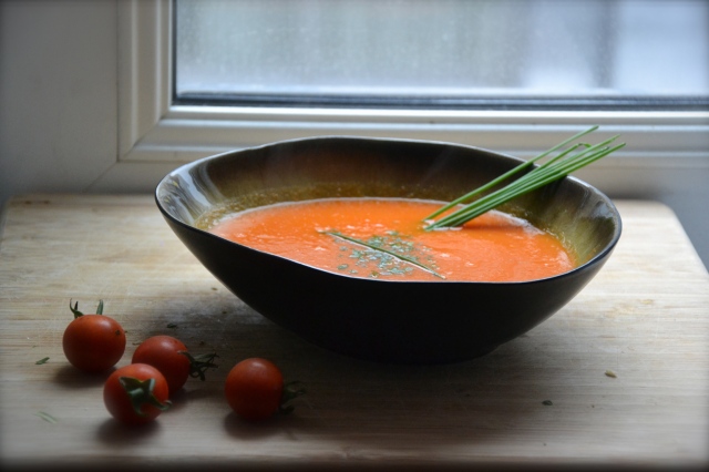 Creamy sweet tomato soup