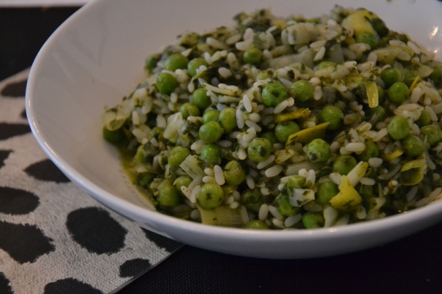 Clean Green Risotto